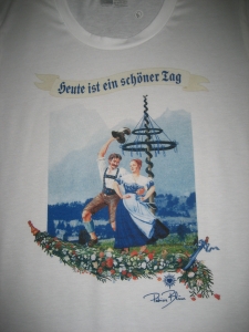 T-Shirt tailliert "Tanzpaar"