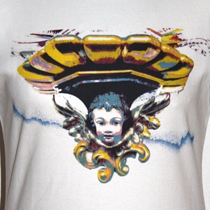 T-Shirt "Barock-Engel"